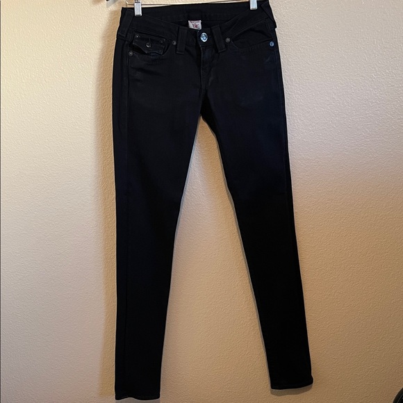 True Religion Black Skinny Jeans